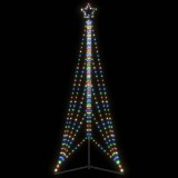 VidaXL Pom de Crăciun LED 525 LED-uri colorate 302 cm