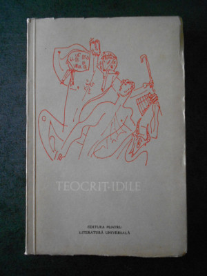 Teocrit - Idile (1969, traducere de Teodor Naum, ilustratii de Vasile Kazar) foto