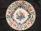Arta / Transilvania / Design - Farfurie veche marcaj Hollohaza anii 1902 - 1915