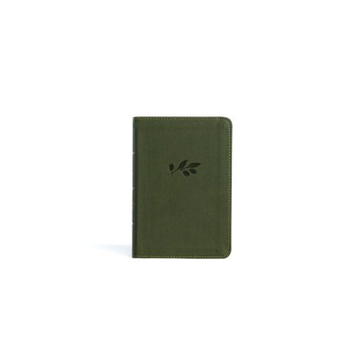 NASB Large Print Compact Reference Bible, Olive Leathertouch foto