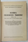 ISTORIA FILOSOFIEI MODERNE , VOL II , DE LA KANT PANA LA EVOLUTIONISMUL ENGLEZ de MIRCEA FLORIAN... NIC. BALCA, 1938