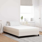 Cumpara ieftin Saltea arcuri pocket crem medie 120x200x20cm textil