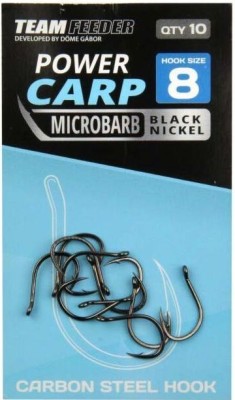 Carlige Team Feeder By Dome Power Carp Microbarb, Nr.6, 10buc/pac foto