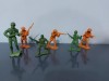 Lot 6 figurine de plastic vintage &ndash; soldati (lot 4)