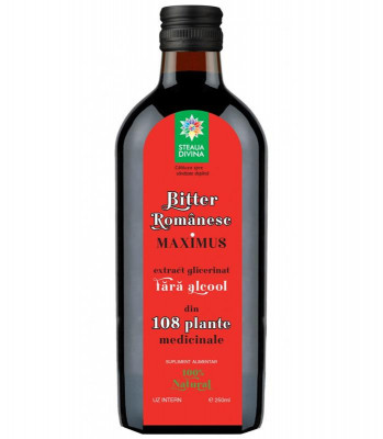 Bitter Romanesc Maximus 108 Plante 250ml Santo Raphael foto