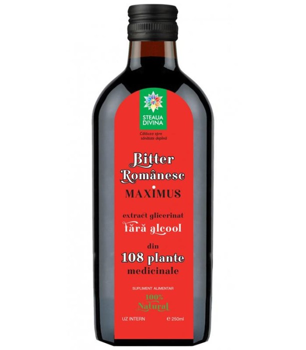 Bitter Romanesc Maximus 108 Plante 250ml Santo Raphael