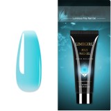 Colorat Gel Poly - Neon Blue, 15ml