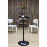 Ventilator cu picior sau pentru perete, 130W, diametru grilaj 68 cm, 3 viteze, fix sau oscilant