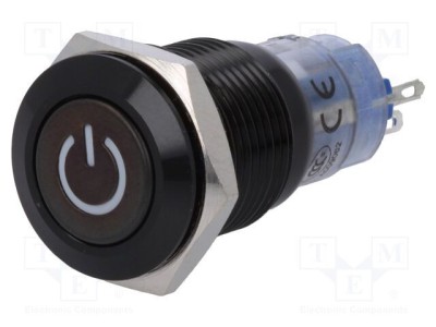 Comutator anti-vandalism ONPOW Poz: 2 SPDT 0,5A/220VAC 1A/24VDC foto