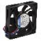 Ventilator 70x70x15mm, 12V DC, volum aer 44m3/h, lagar cu glisare, EBM-PAPST - 712F
