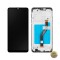 Display cu Touchscreen MP compatibil cu Samsung Galaxy A20s A207 cu Rama Negru