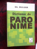 A3b Gh. Bulgar - Dictionar de paronime