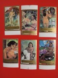 FUJEIRA, GAUGUIN - SERIE COMPLETĂ MNH