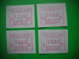 HOPCT MNH BELGIA 238 EXPO FILAT BELGICA 2001 - AUTOMAT-4 VAL