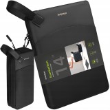 Innostyle Set Geantă Laptop 14 Impermeabilă + Geantă Gadget Negru