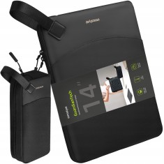 Innostyle Set Geantă Laptop 14 Impermeabilă + Geantă Gadget Negru