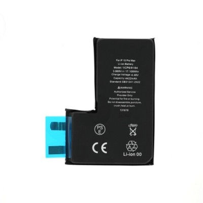 Baterie pentru iPhone 15 Pro Max, 4422mAh, fara prindere - OEM (21715) - Black foto