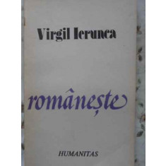 ROMANESTE-VIRGIL IERUNCA