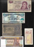 Set 5 bancnote de prin lume adunate (cele din imagini) #358, America de Nord