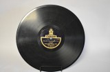 Disc ebonita patefon / gramofon - Dunarea albastra - Regimentul 2 Vanatoare RE