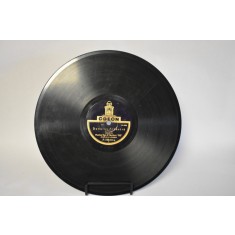 Disc ebonita patefon / gramofon - Dunarea albastra - Regimentul 2 Vanatoare RE