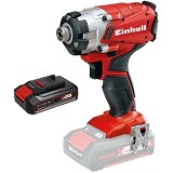 Einhell TE-CI 18/1 Li PXC - Masina de insurubat cu impact 140 Nm + Acumulator Li-Ion 18 V 2.5 Ah