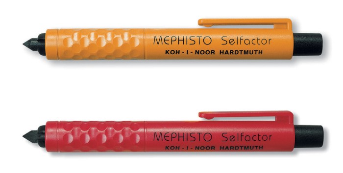 Creion mecanic KOH-I-NOOR Mephisto, v&acirc;rf 5.6mm, plastic
