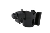 Suport universal 2 in 1 telefon si cana pentru carucior BabyJem - Reglabil, Montare rapida, Plastic ABS, Negru