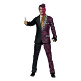 DC Build A Megafig (Nightmare Bat) Batman Forever Figurina Two Face (Gold Label) 18 cm, Mcfarlane Toys