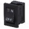 Intrerupator ON-OFF, 2 pozitii, SPST, MIYAMA - DS-850K-S-ON-K