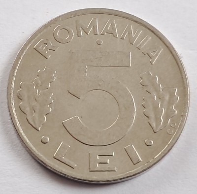 Romania, 5 Lei 1993 foto