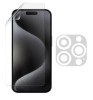 Set folie mata pentru Apple iPhone 15 Pro, protectie Ecran si Camera, Anti amprenta, din silicon
