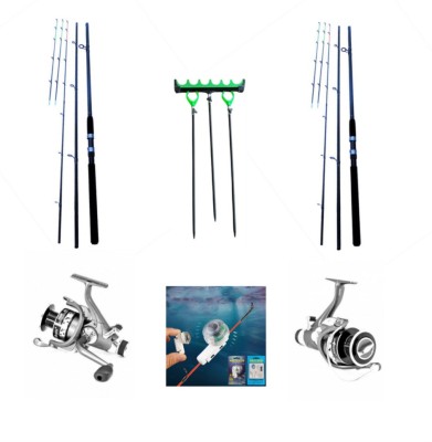 2 Lansete Power Feeder,120 gr, 2 Mulinete 5000, Senzori, Suporti foto