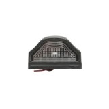 Lampa iluminare numar inmatriculare 12V-24V FR0212B, negru, BK69466