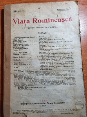 viata romanesca februarie 1921-lucian blaga,tudor vianu,gorki despre lenin foto