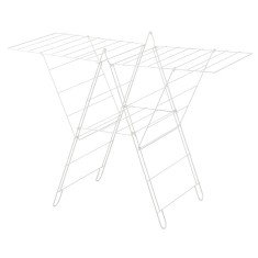 Uscator de rufe, 134 x 59 x 93 cm, Alb