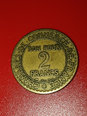 2 francs 1925 Franta [poze]. Discount conform descriere [10 - 20 %. Vezi descrierea.]. foto