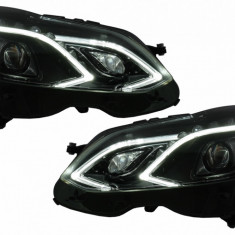 Faruri LED compatibil cu Mercedes E-Class W212 (2009-2012) Facelift Design HLMBW212FL09