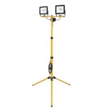 Trepied cu 2 proiectoare cu led Strend Pro Worklight BL2-E2, 2x30W, 2x2400 lm, cablu 2.5 m, IP65