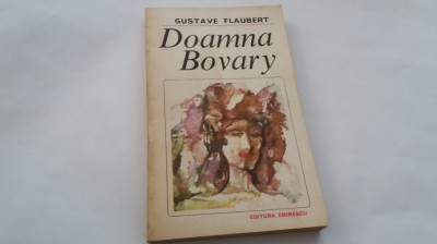 DOAMNA BOVARY - GUSTAVE FLAUBERT--RF18/0 foto