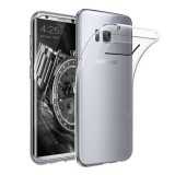 Husa 360 Full TPU Fata Spate Samsung Galaxy S8 Alb Protectie Completa