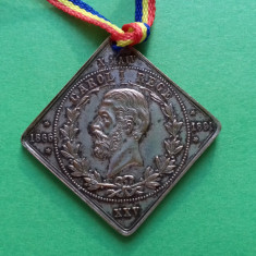 Placheta / Medalie Familia regala Carol I 1891