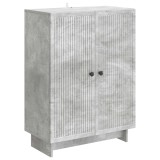 vidaXL Bufet Gri Beton 66 x 34,5 x 90 cm Lemn prelucrat 893898