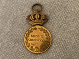 Medalia Serviciu Credincios - Clasa a I-a
