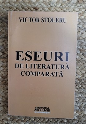 ESEURI DE LITERATURA COMPARATA-VICTOR STOLERU foto