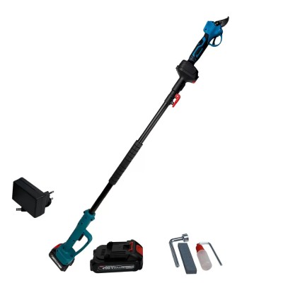 FOARFECA ELECTRICA PROFESIONALA CU TIJA INALTA 2,5M,ACUMULATOR,VALIZA,SUPER,NOUA foto
