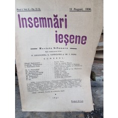 Revista Insemnari Iesene nr.15-16/1936