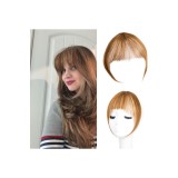 Extensii de păr cu șuvițe de tip clip-in, 100% păr uman pentru femei, perucă cu șuvițe curbate pentru uz zilnic, șuvițe franțuzești maro deschis
