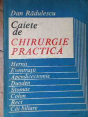 Caiete De Chirurgie Practica - Dan Radulescu ,529056 foto