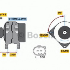 Generator / Alternator VOLVO V70 II (SW) (2000 - 2007) BOSCH 0 986 041 140